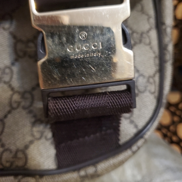 Gucci Beige and Brown Crossbody Bag - Picture 8 of 11